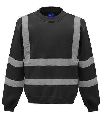 Yoko Hi-Vis Sweatshirt - Black